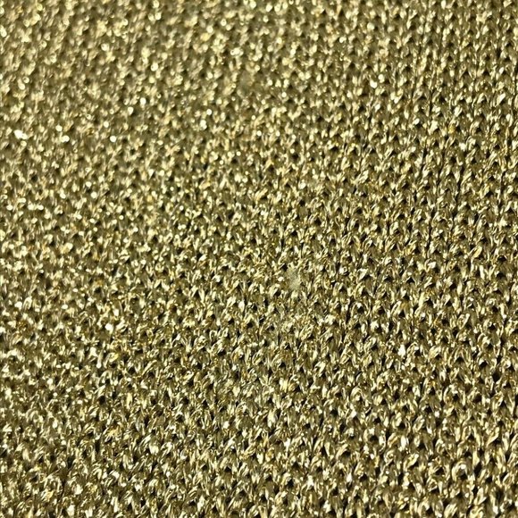 Authentic LOUIS VUITTON M76167 Echarpes Grister Scarf wool Gold x Black - Picture 5 of 10